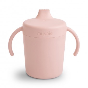 Εκπαιδευτικό Ποτήρι Sippy Cup Blush Mushie 100127