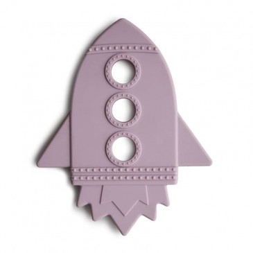 Μασητικό Σιλικόνης Rocket Soft Lilac Mushie 2560456