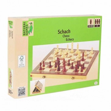Natural Games Σκάκι Ξύλινο σε κασετίνα 40x40εκ. 61203818
