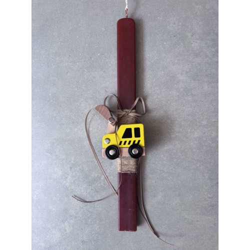 Χειροποίητη Πασχαλινή Λαμπάδα KK26-121