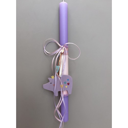 Χειροποίητη Πασχαλινή Λαμπάδα KK26-025