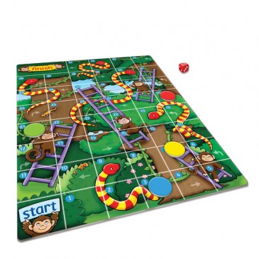 Mini Επιτραπέζιο Jungle Snakes & Ladders Orchard 352