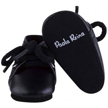 Μαύρα Παπούτσια Κούκλας Paola Reina 63222