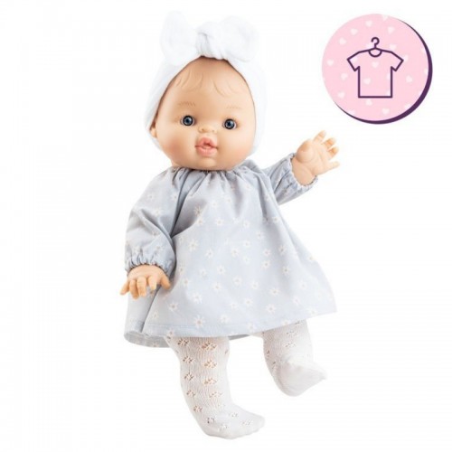 Σετ Ρούχα Μωρού 34cm Paola Reina 54126 Σετ Ρούχα Μωρού 34cm Paola Reina 54126