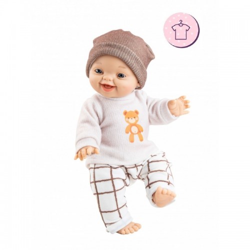 Σετ Ρούχα Μωρού 34cm Paola Reina 54129 Σετ Ρούχα Μωρού 34cm Paola Reina 54129