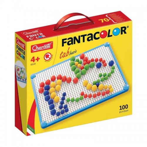 FantaColor Tab Basic 100pegs Quercetti 02123