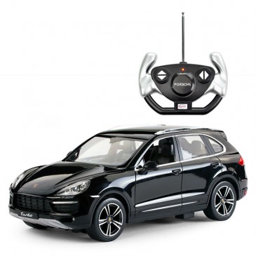 Τηλεκατευθυνόμενο Porsche Cayenne Turbo 1:14 RTR Black Rastar 42900