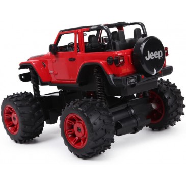 Τηλεκατευθυνόμενο Jeep Wrangler Rubicon 1:14 Red Rastar 79410