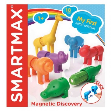 Κατασκευές με Μαγνήτη Ζωάκια Ζούγκλας Smartmax SMX220