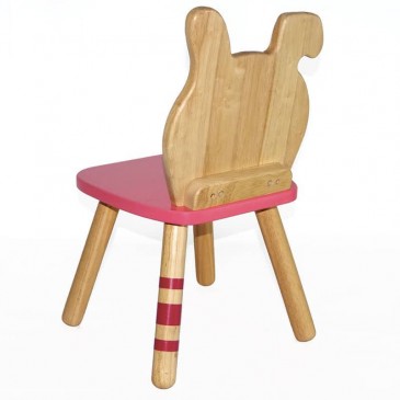 Ξύλινη Παιδική Καρέκλα Λαγουδάκι Svoora 22005