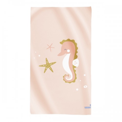 Πετσέτα Παραλίας Microfiber Seahorse Saro 64303
