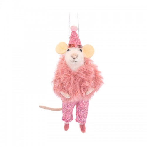 Χριστουγεννιάτικο Στολίδι Stylish Mouse Sass and Belle FELTXM155 Χριστουγεννιάτικο Στολίδι Stylish Mouse Sass and Belle FELTXM155