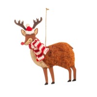 Χριστουγεννιάτικο Στολίδι Festive Reindeer Sass and Belle FELTXM085
