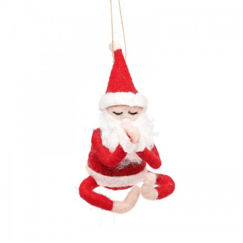Χριστουγεννιάτικο Στολίδι Yoga Santa Sass and Belle FELTXM045