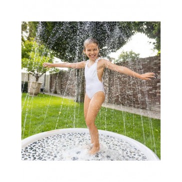 Χαλάκι νερού με ψεκαστήρες Beige Leopard Swim Essentials 2022SE177