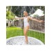 Χαλάκι νερού με ψεκαστήρες Beige Leopard Swim Essentials 2022SE177