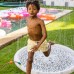 Χαλάκι νερού με ψεκαστήρες Beige Leopard Swim Essentials 2022SE177