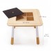 Ξύλινο Παιδικό Τραπέζι με 2 Καρέκλες Tender Leaf TL8801