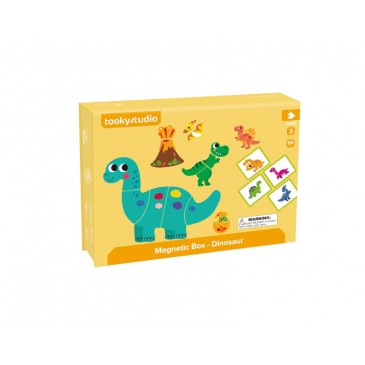 Μαγνητικό Κουτί Δεινόσαυροι Tooky Toy TTK405