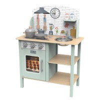 Ξύλινη Παιδική Κουζίνα με αξεσουάρ Tooky Toy TTJ250
