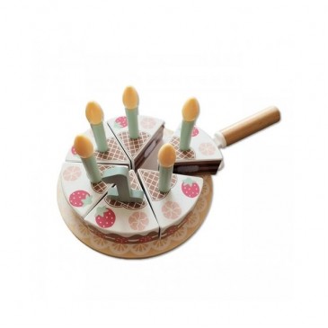 Ξύλινη Τούρτα Γενεθλίων Tooky Toy TTH544B