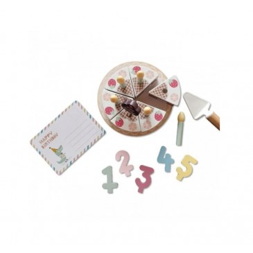 Ξύλινη Τούρτα Γενεθλίων Tooky Toy TTH544B