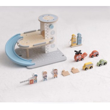 Ξύλινο Γκαράζ Tooky Toy TTP532
