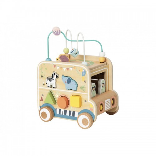 Ξύλινο Όχημα Δραστηριοτήτων Tooky Toy TTP542